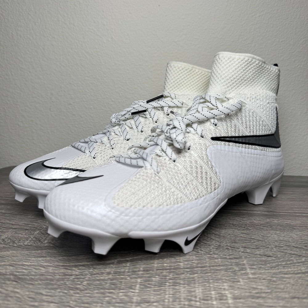 Nike Vapor Edge 360 Untouchable Football Cleats Mens 8.5 White FQ0235-102